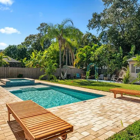 Villa Maria Salt Sun 7 Minutes To Indian Rocks Beach Largo Exterior photo