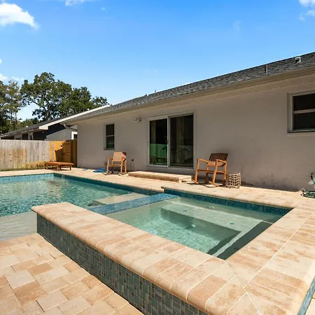 Villa Maria Salt Sun 7 Minutes To Indian Rocks Beach Largo Exterior photo